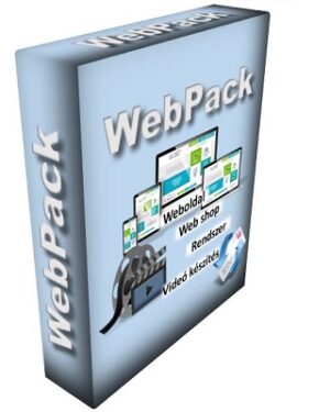 WebPack - Kulcsrakész weboldal rendszer